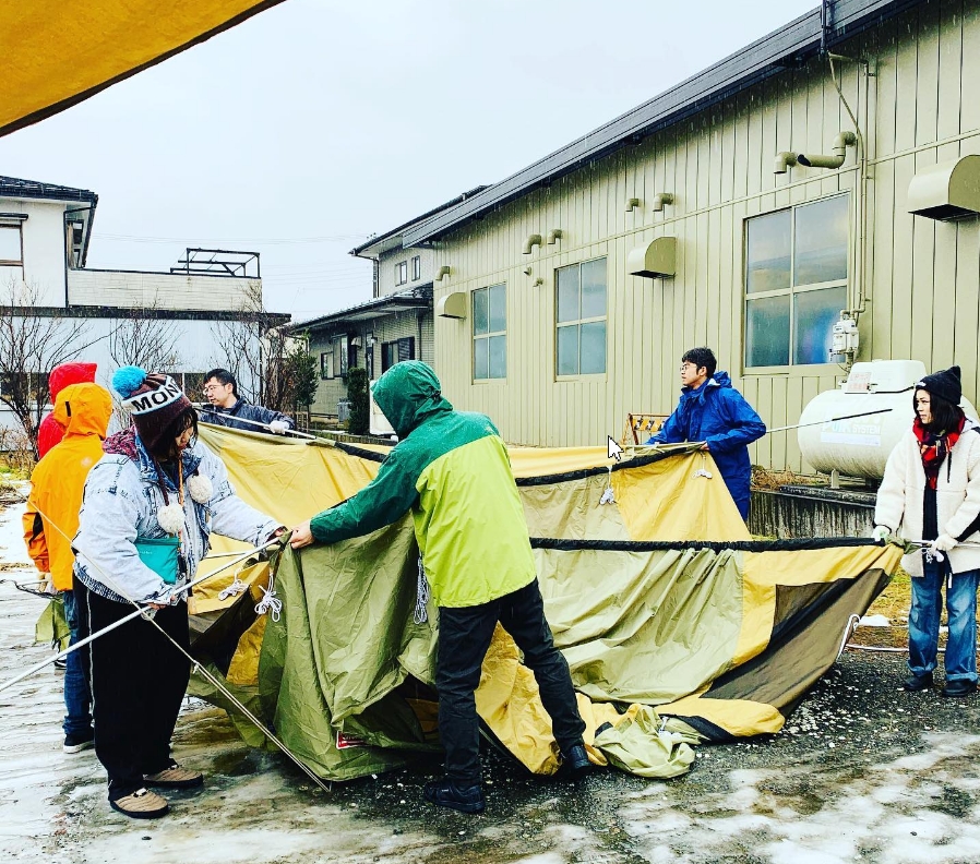 キャンプの雨撤収に便利なテントクリーニングサービス♪ クリーニング403（ヨンマルサン）