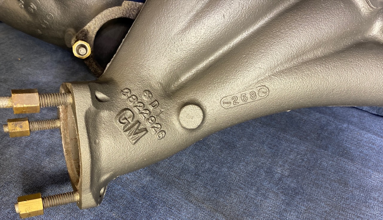 EXCELLENT 1963 / 64 HP 409 EXHAUST MANIFOLDS 409… American Muscle