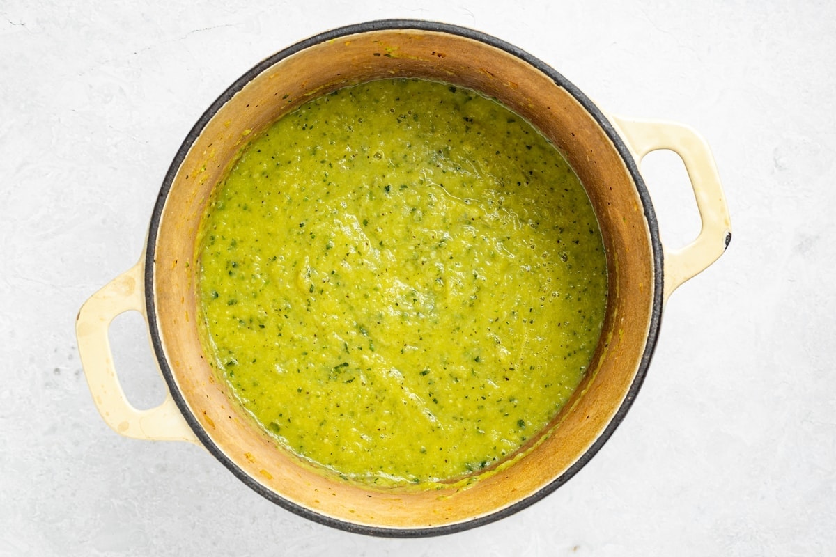 Creamy Zucchini Soup 40 Aprons