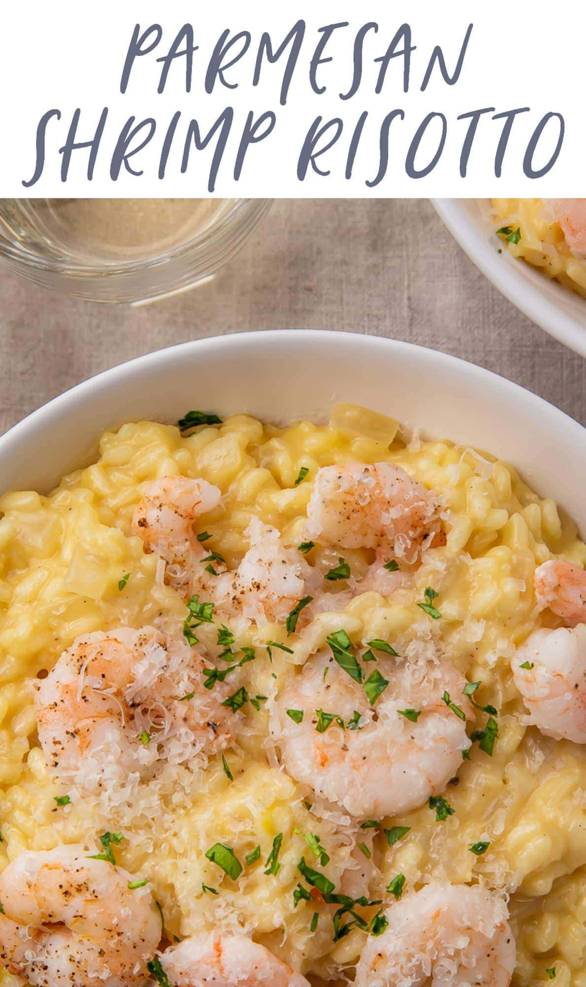 Creamy Shrimp Risotto with Parmesan 40 Aprons