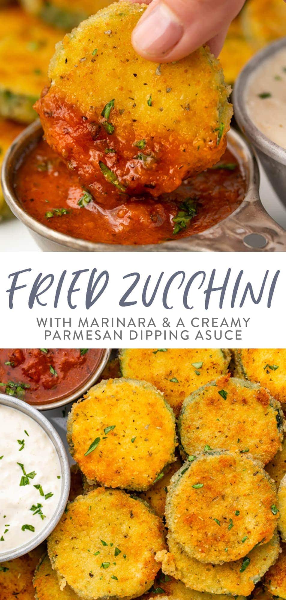 Crispy Fried Zucchini with Dipping Sauces 40 Aprons