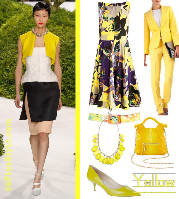 How to wear yellow different ways and color combinations