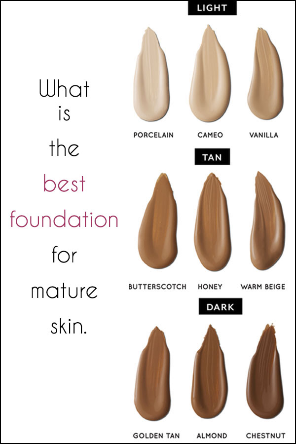 What is the best foundation for mature skin?