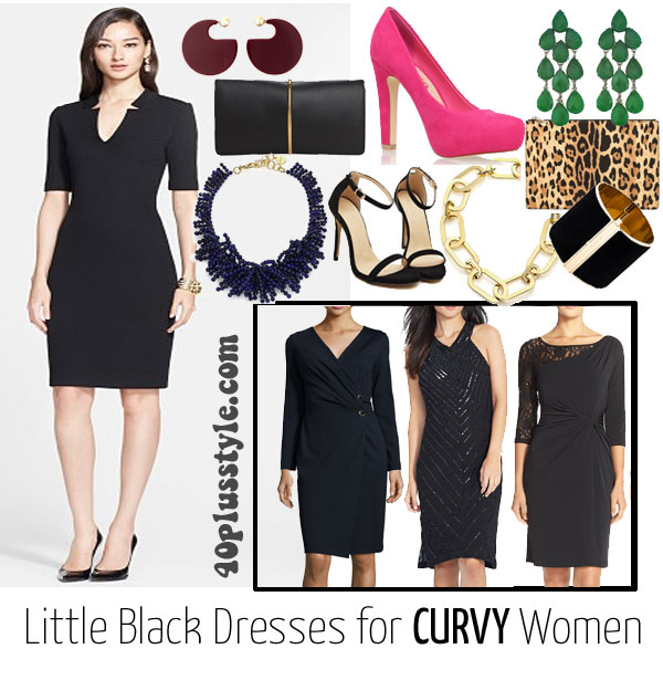 How to wear a little black dress for your body type