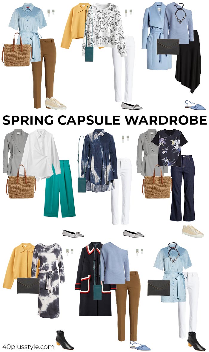 Outfits for spring 2021 your complete capsule wardrobe for spring 2021