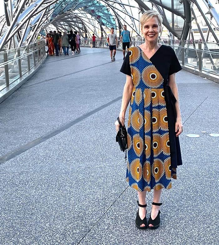 How to dress the rectangle body shape type 40+style