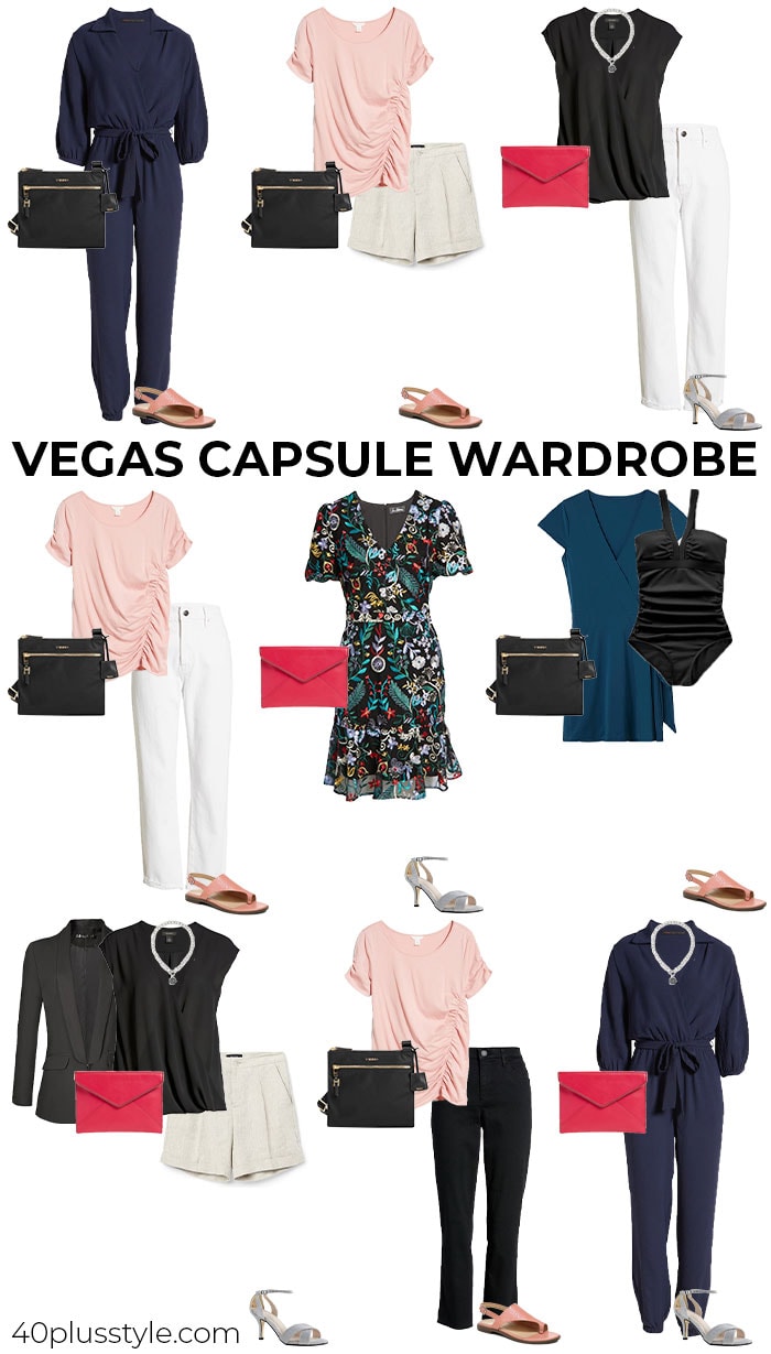 Vegas outfits What to wear for weekend or week in Las Vegas