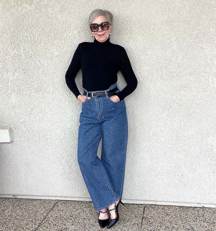 Shoes to wear with jeans 40+style