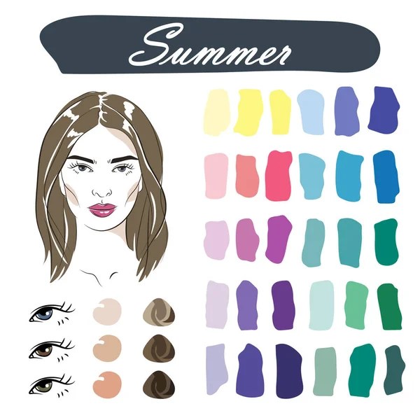 Summer color palette best colors for summer type 40+style