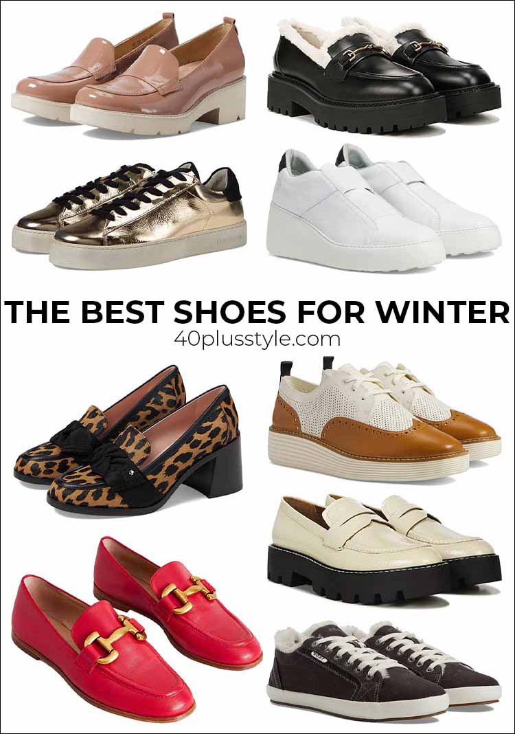 shoes for winter that are not boots best winter shoes 40+style