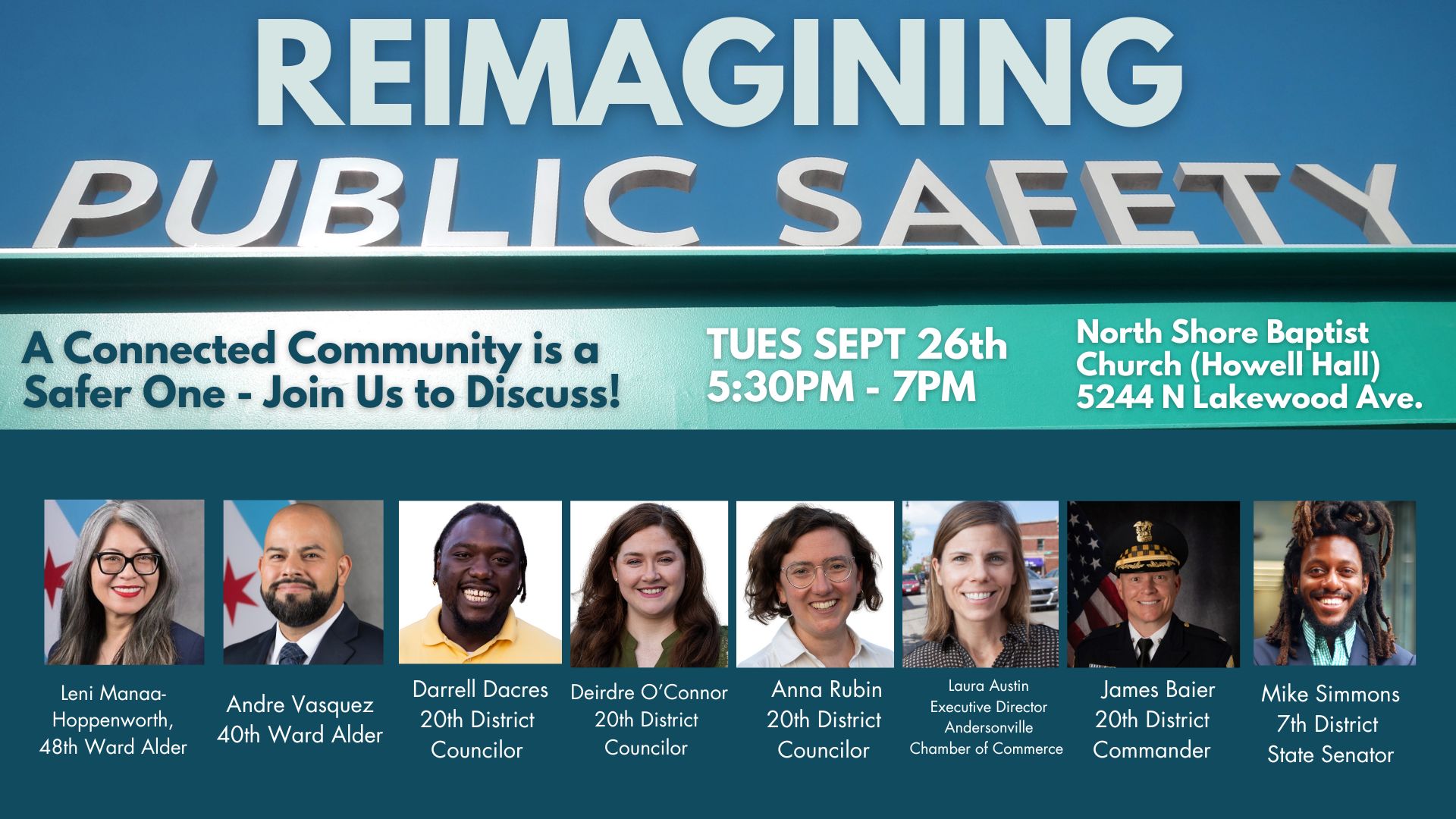 40th Ward Events and Opportunities September 2023 40th Ward of Chicago