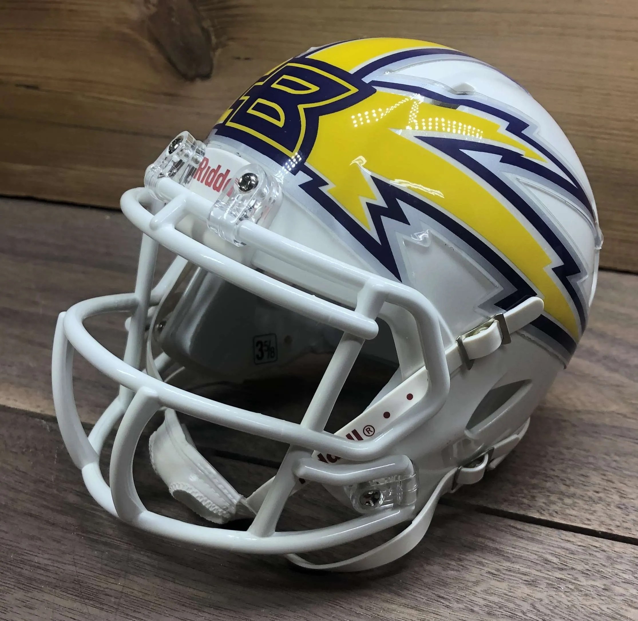 Birmingham Bolts 2001 Riddell Speed Mini Football Helmet 417 Helmets