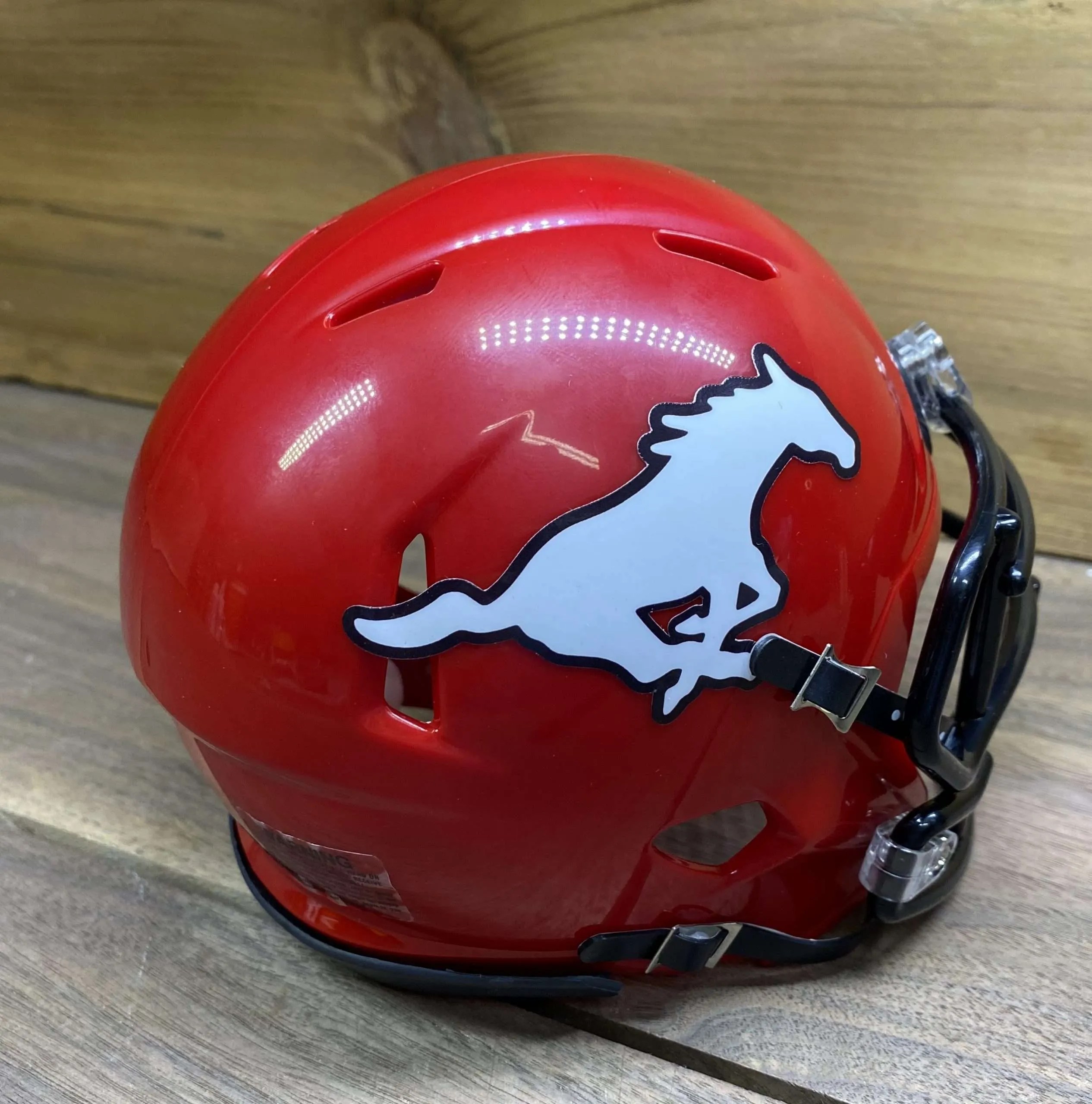 Calgary Stampeders CFL Riddell Speed Mini Football Helmet 417 Helmets