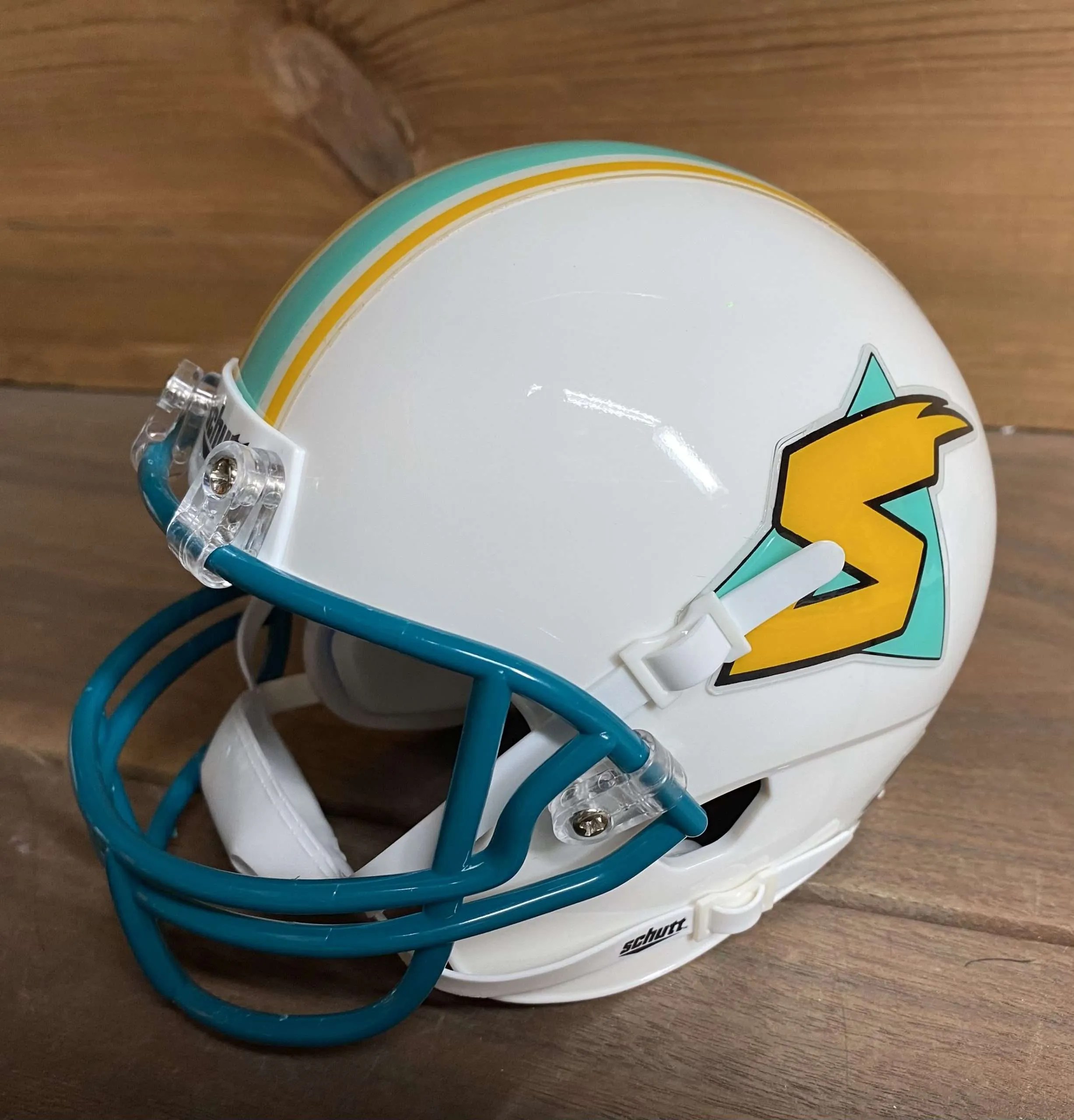 Sacramento Surge Schutt mini helmet 417 Helmets