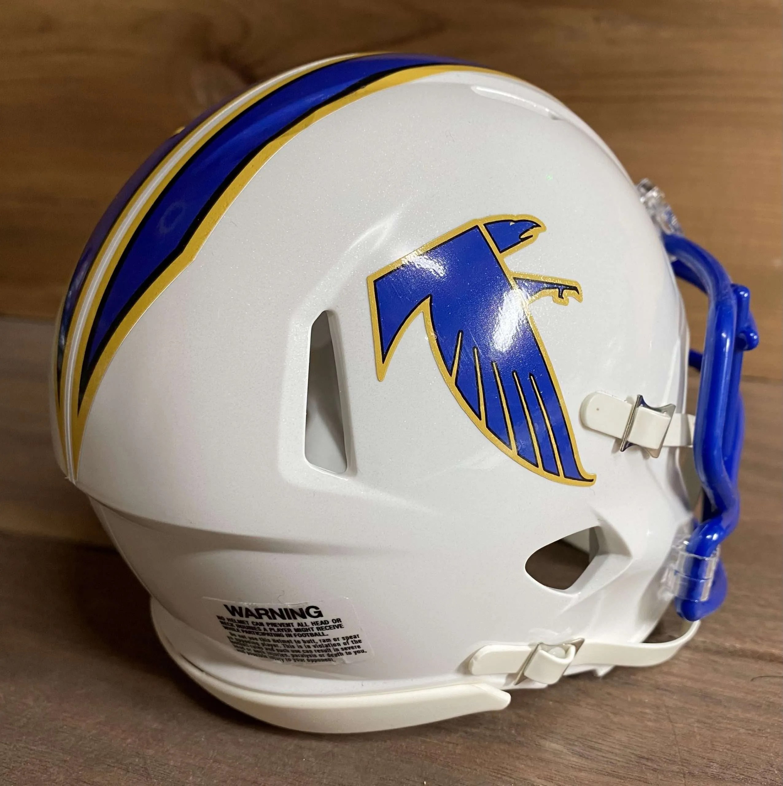 Wheaton North (IL) Falcons Riddell Speed mini 417 Helmets
