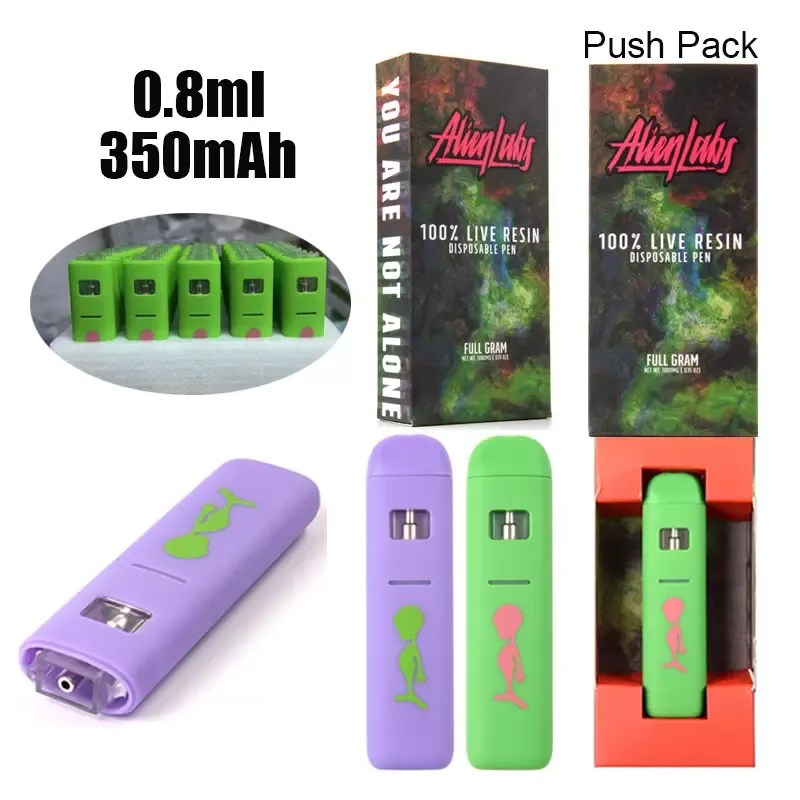 Alien Labs Marijuana Disposable CBD Pod Vape pen China Direct factory