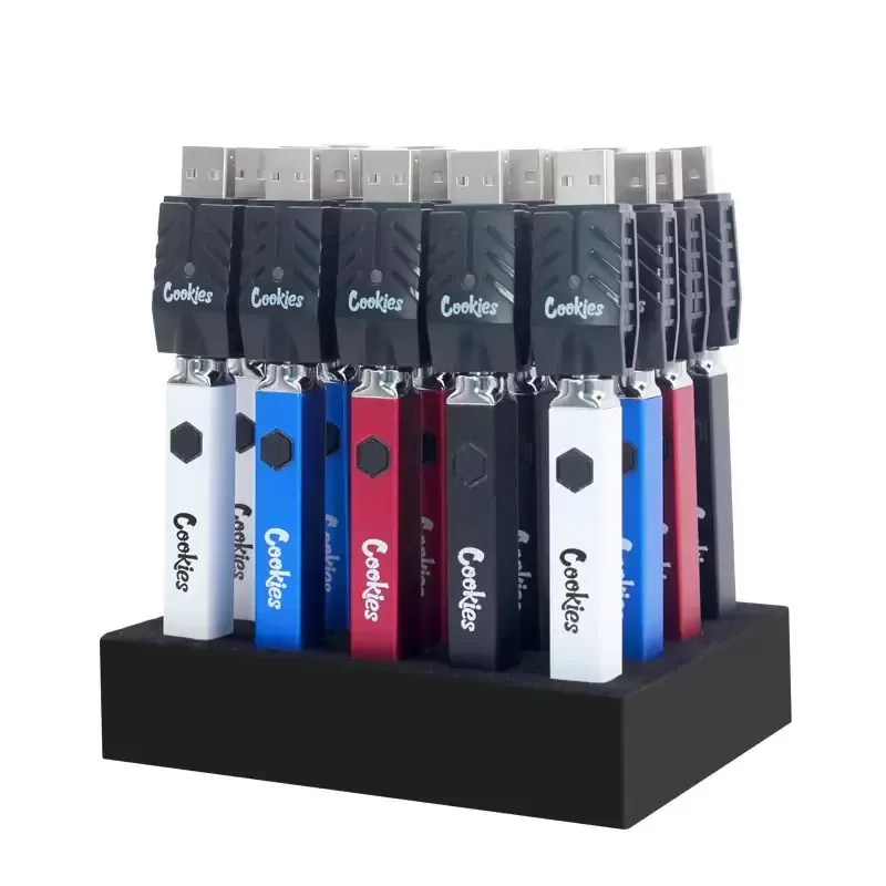 New Cookies Backwoods Square Twist Preheating Battery 500mAh Variable