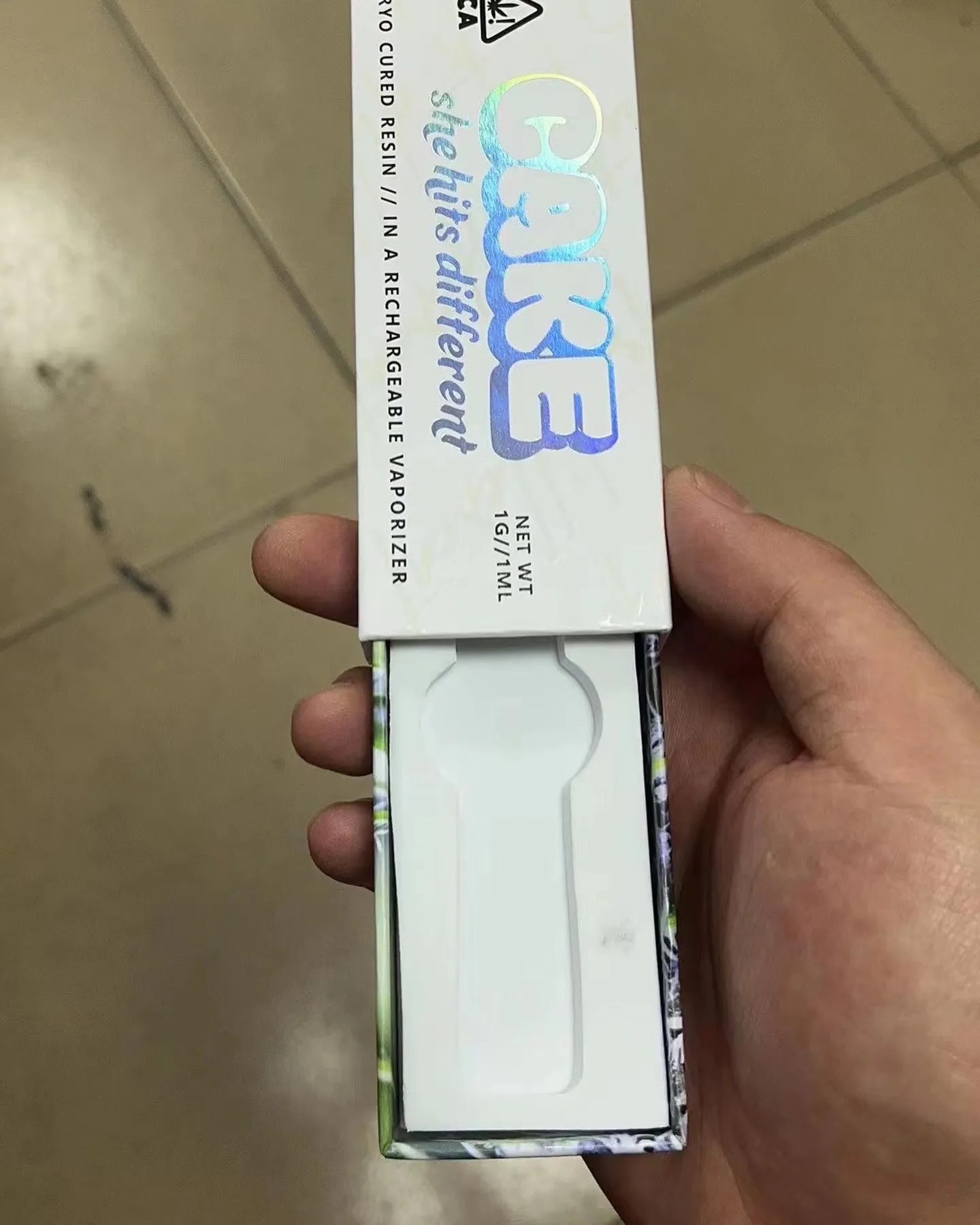 USA hot sale newest cake she hits different THC CBD disposable vape pen