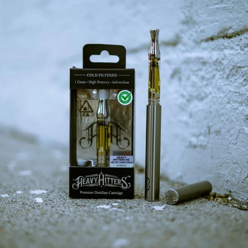 Heavy Hitters OG THC Vape Cartridges