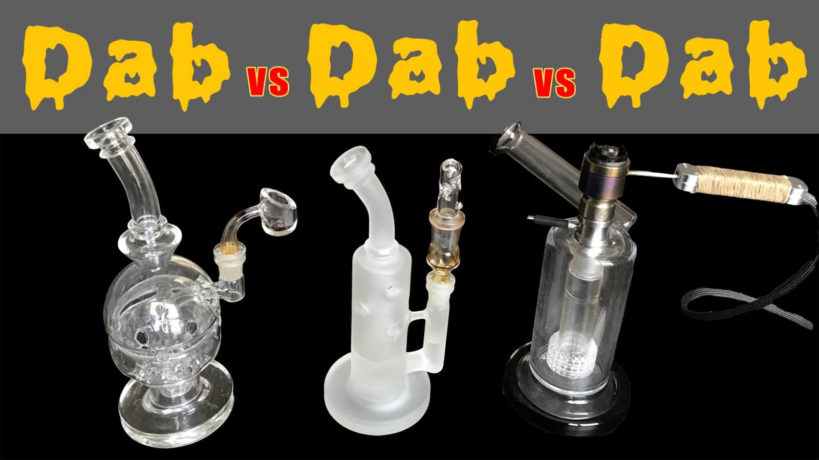 Dab Comparison Quartz Banger VS Enail VS ELEV8R Convection Dab