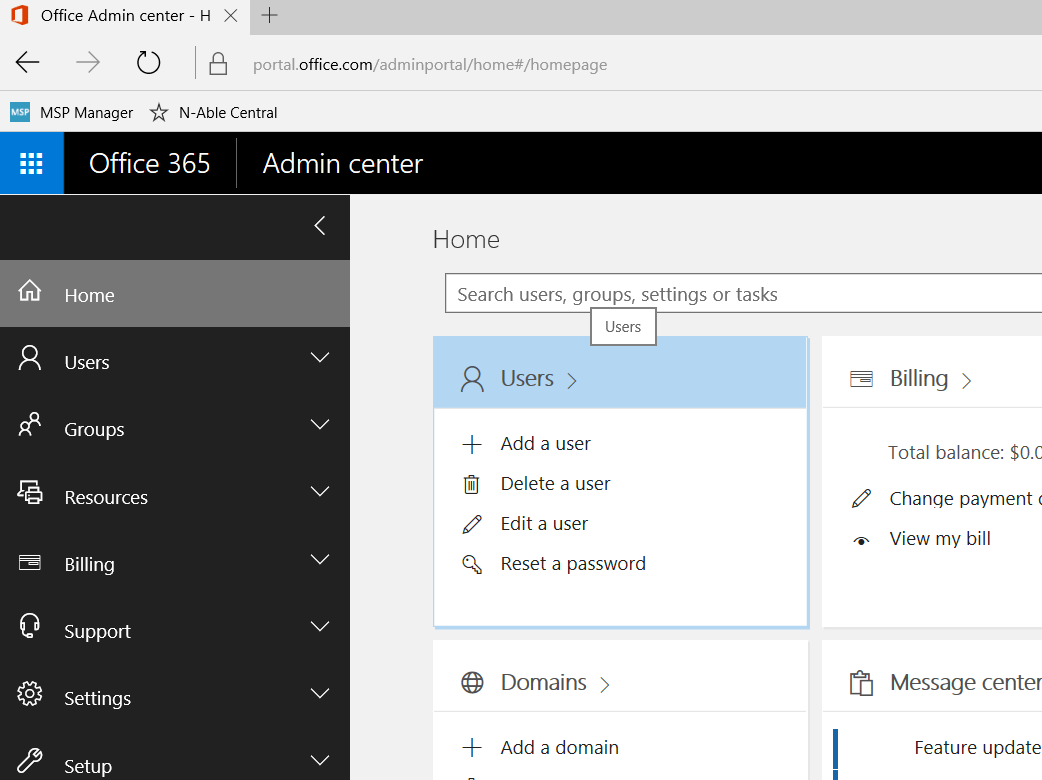 Assign Delegate Mailbox Access, Without Send On Behalf Of Access, to an