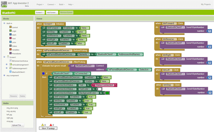 Simple Android apps with App Inventor 42 Bots