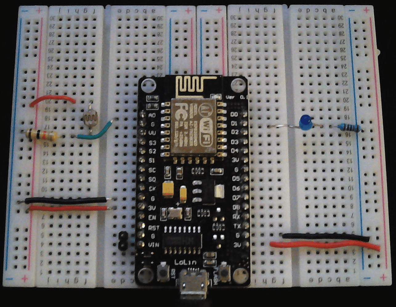 ESP8266 example WiFi Access point, static IP, webserver and remote