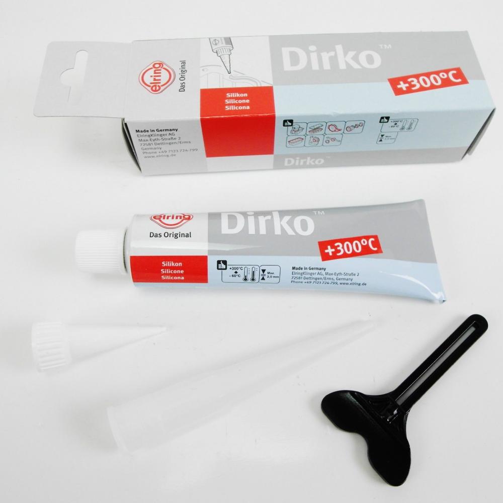 Dirko Grey Silicone SEALANT TUBE70 ml IBNALHAJRI
