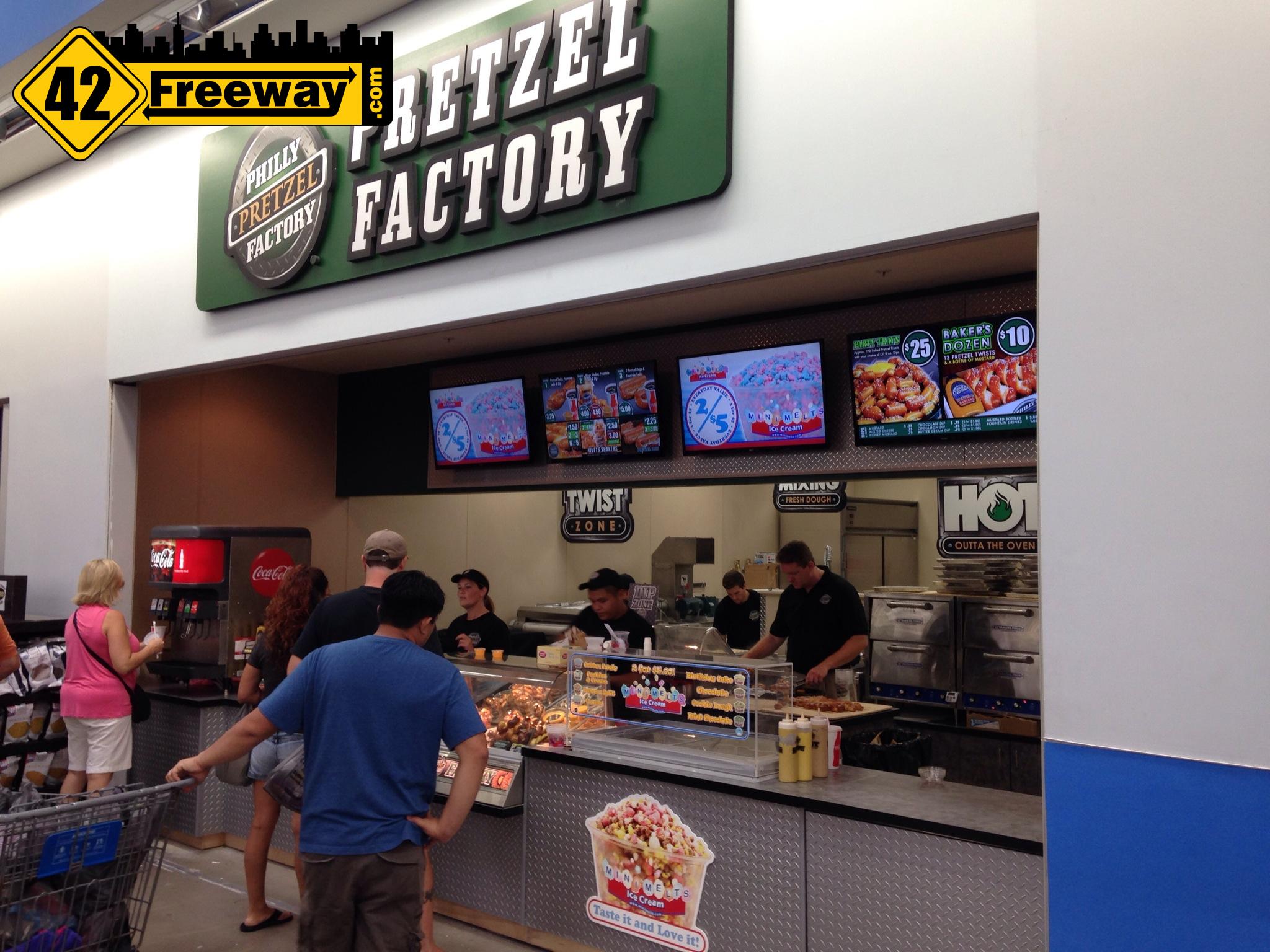 Pretzel Factory opens in Walmart Deptford Delsea 42 Freeway