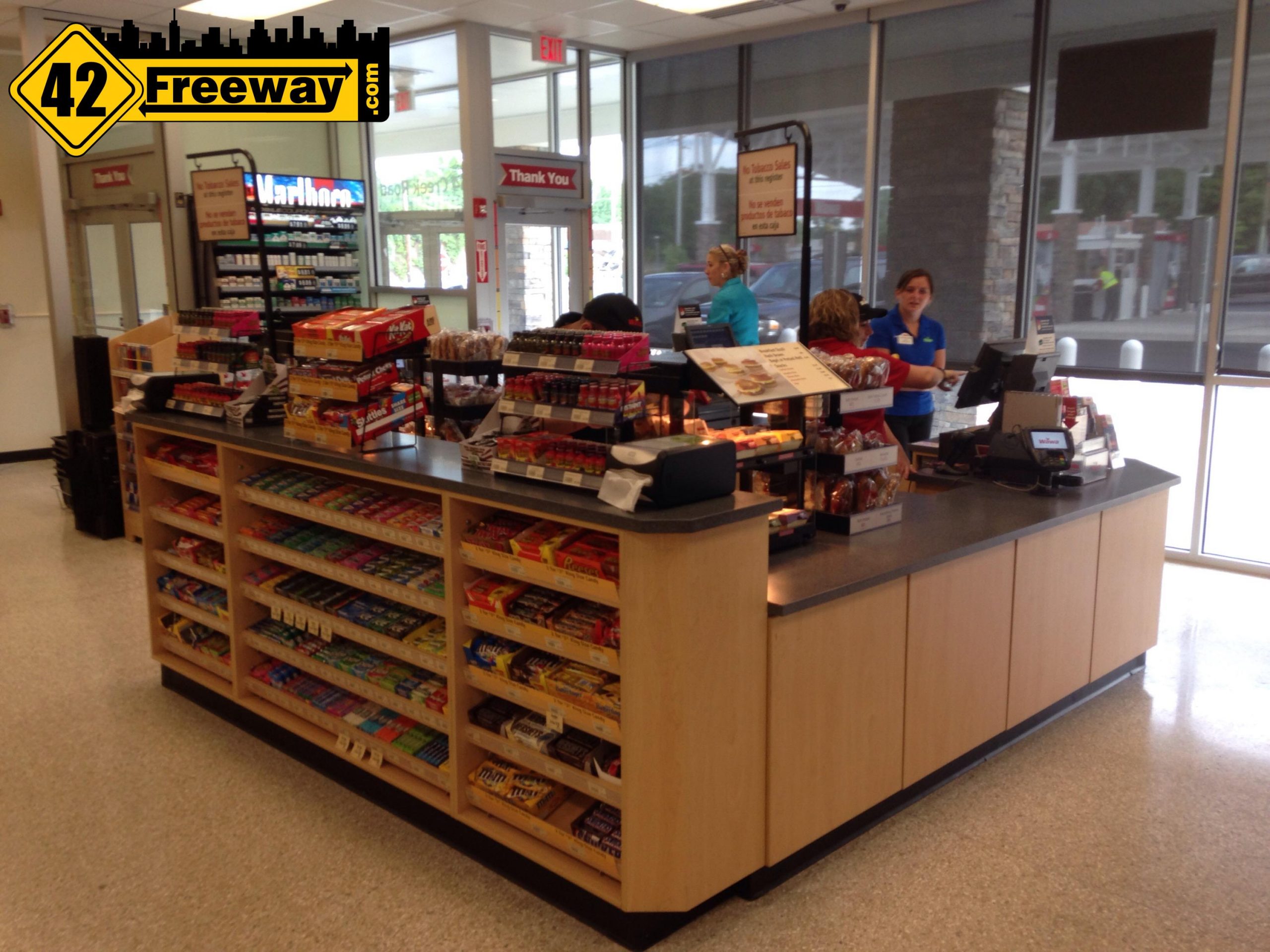 Bellmawr Super Wawa is Open! 10 pics. Interesting Changes 42 Freeway