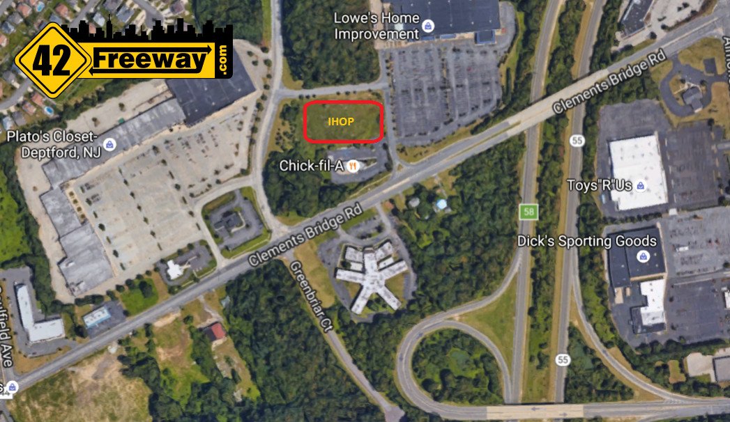 IHOP Restaurant Proposed for Deptford's Lowe's Center 42 Freeway