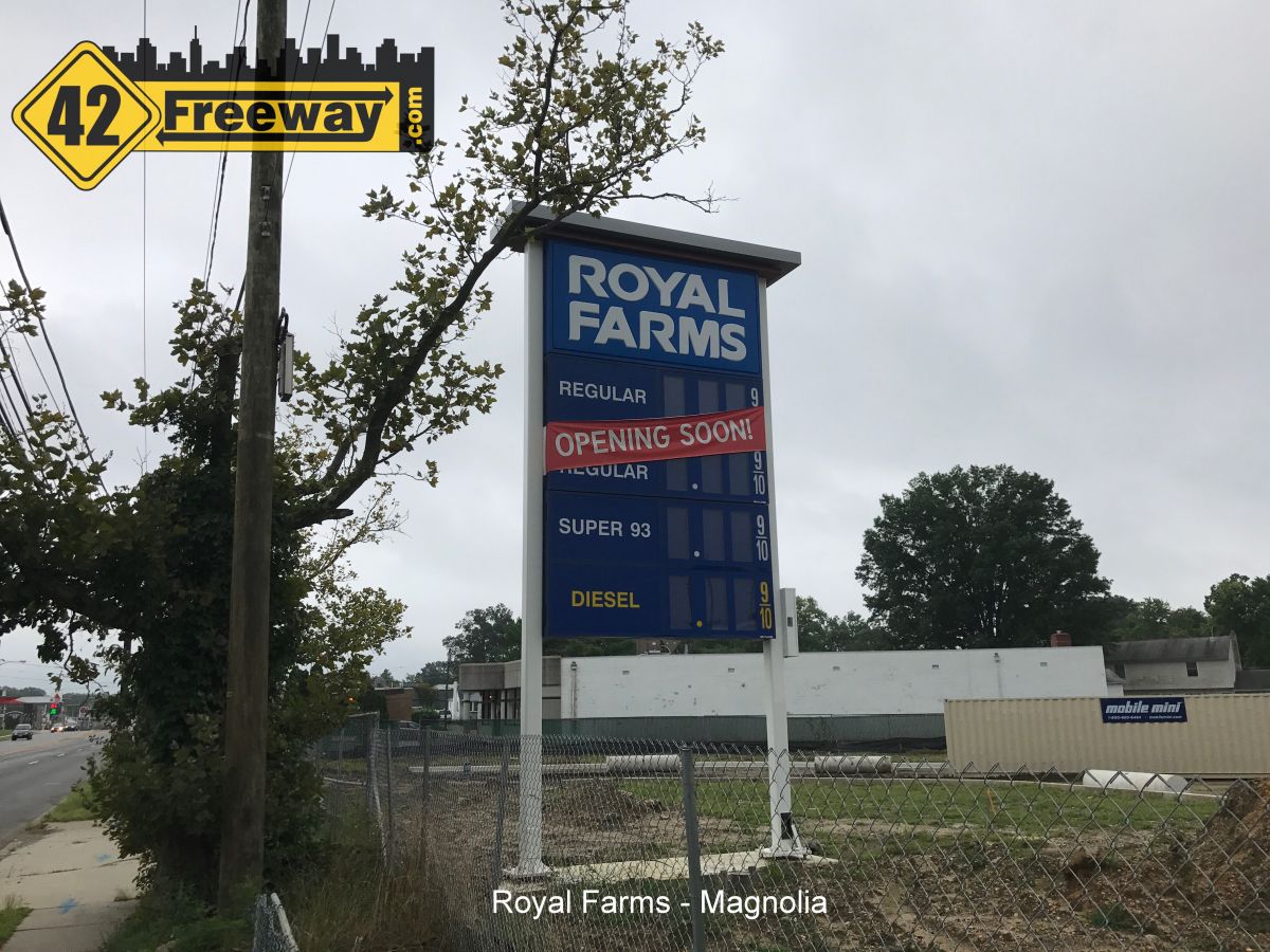Royal Farms Progress Photos Gloucester City, Bellmawr, Magnolia 08/12