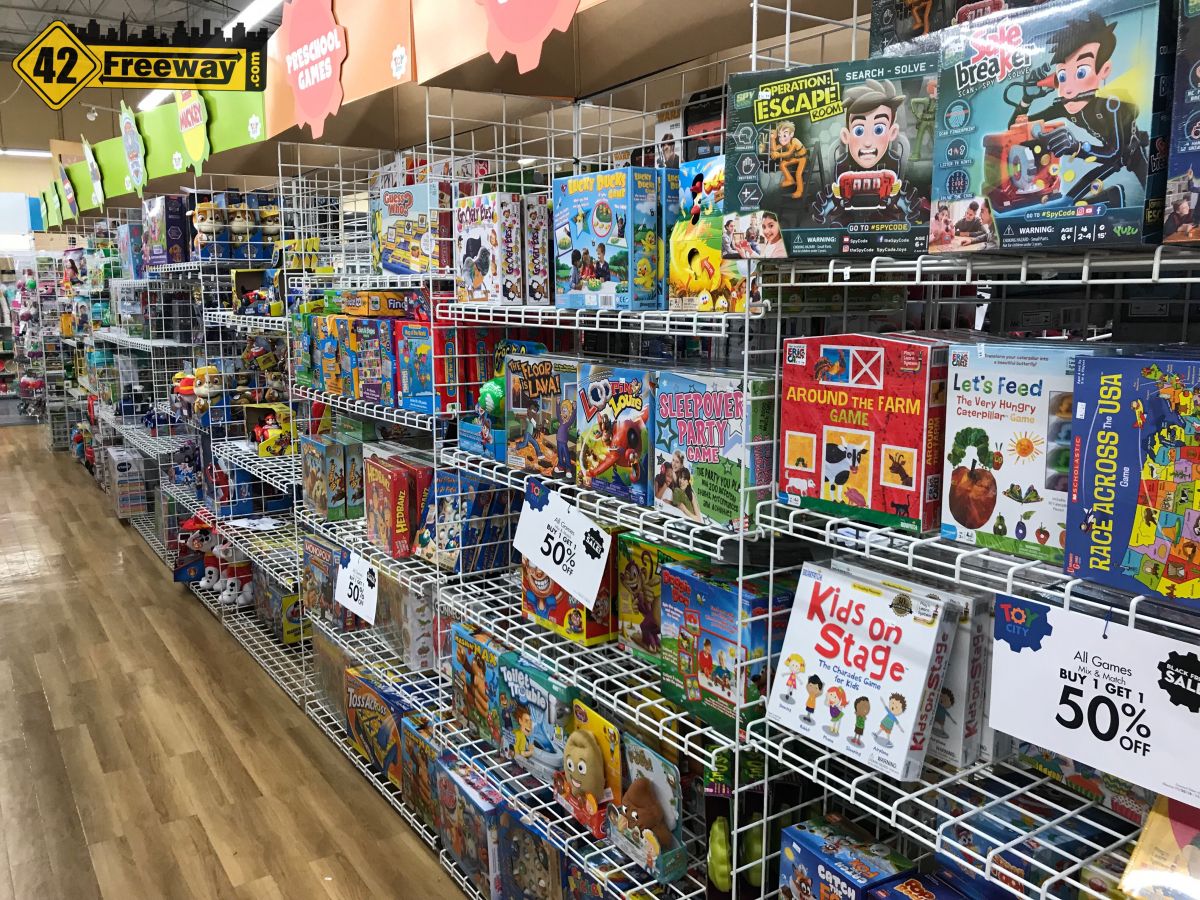 Deptford Toy City Popup Store at Clements Bridge Road 42 Freeway