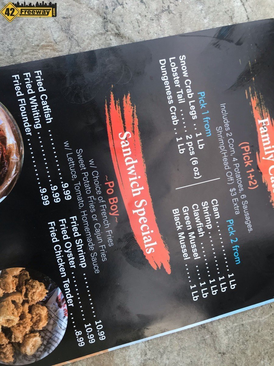Crab Du Jour has Opened in Turnersville! 42Freeway Experience Video