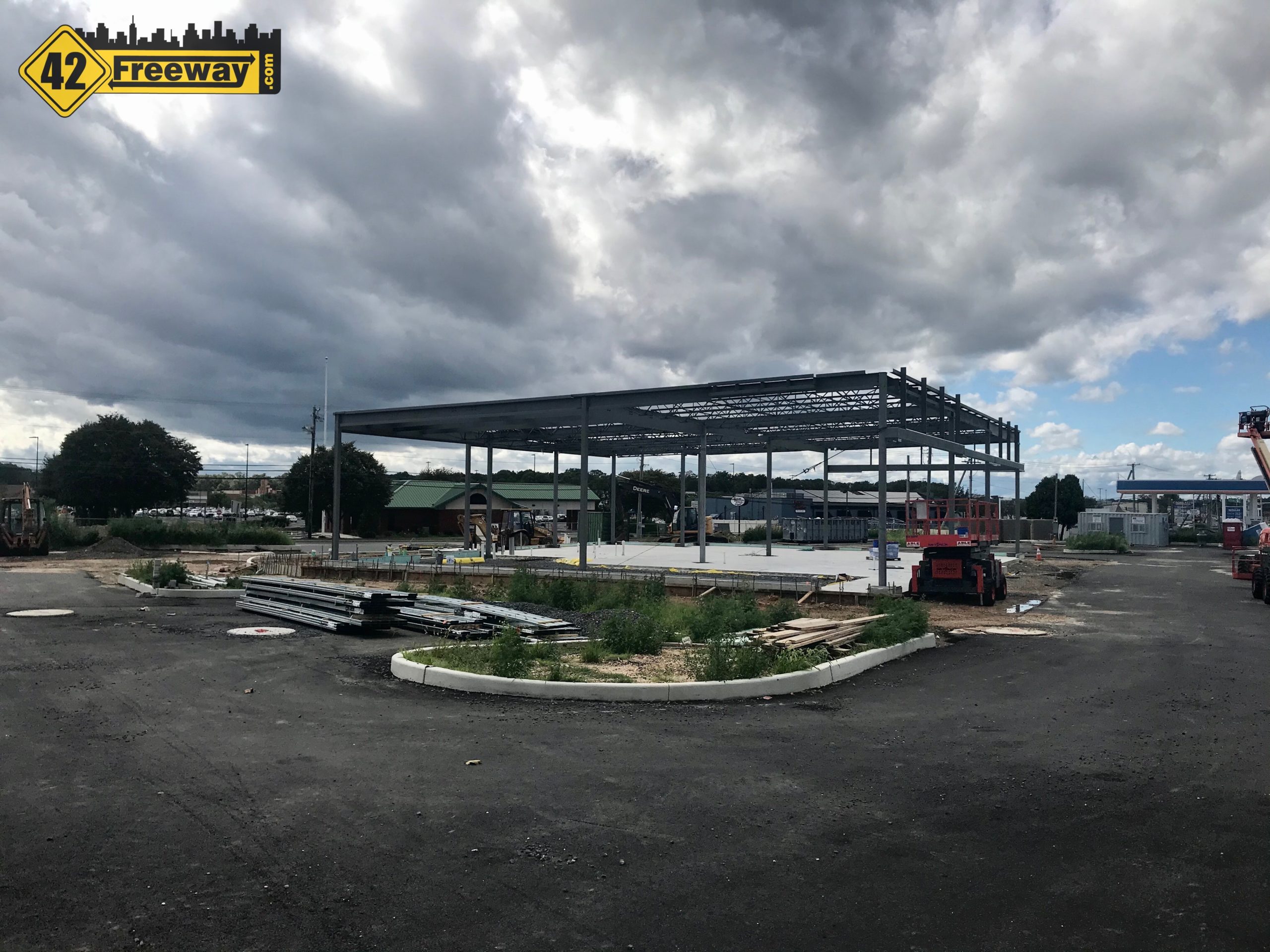 Panda Express and Jersey Mike's New Building Taking Shape in Washington