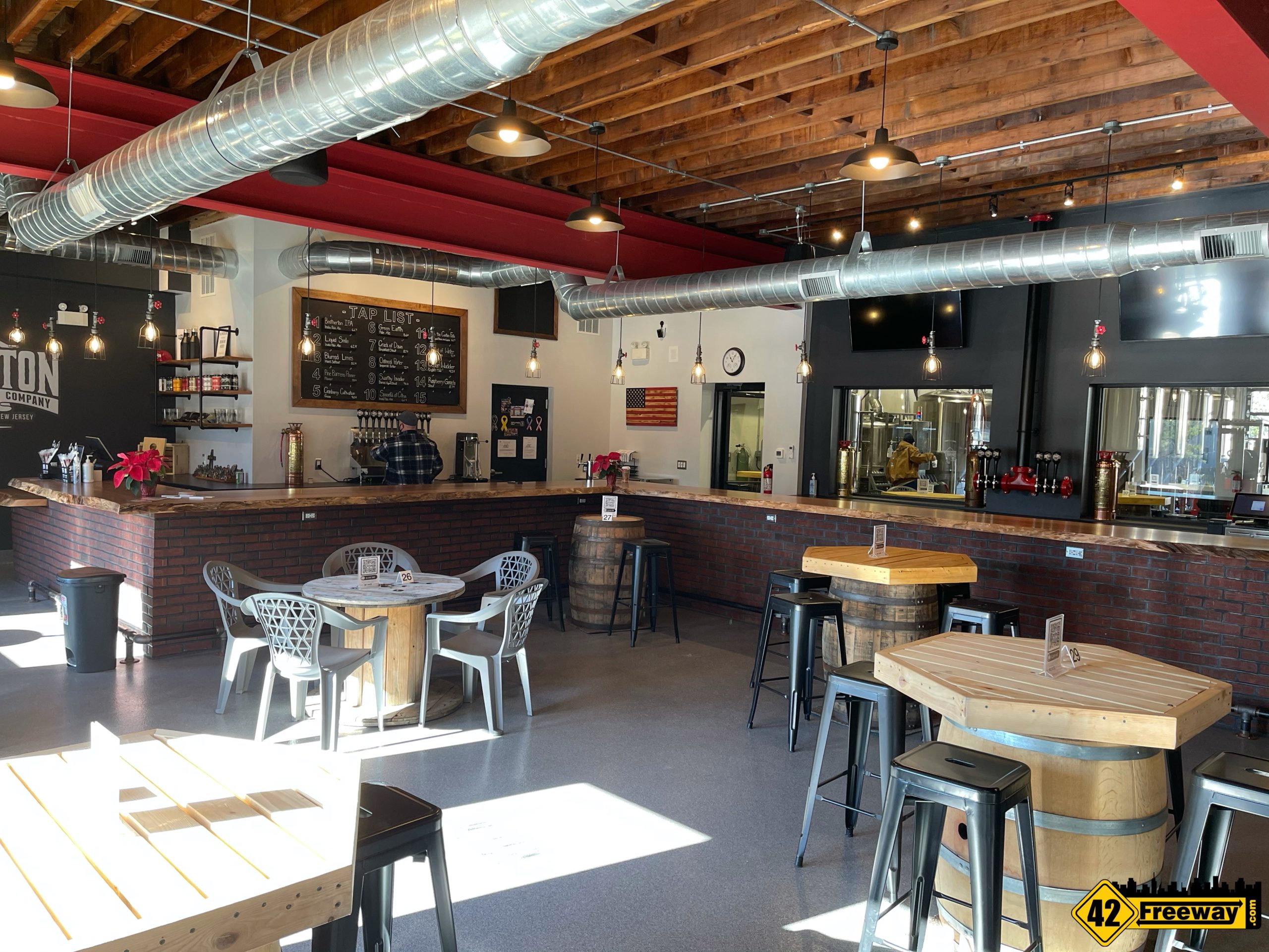 Brotherton Brewing New Atco Firehouse Location Photo Tour. Plus We