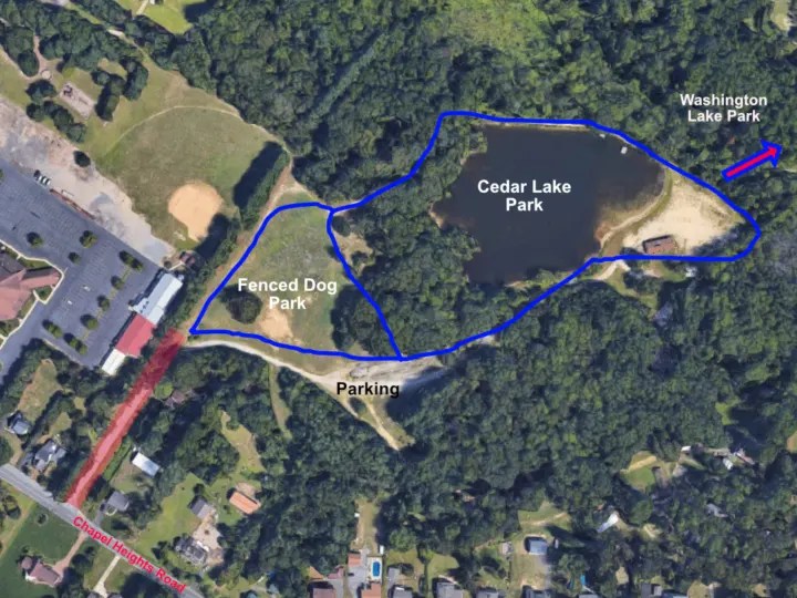 Cedar Lake Park in Washington Township is Open! New Dog Park! Photo Tour 42 Freeway