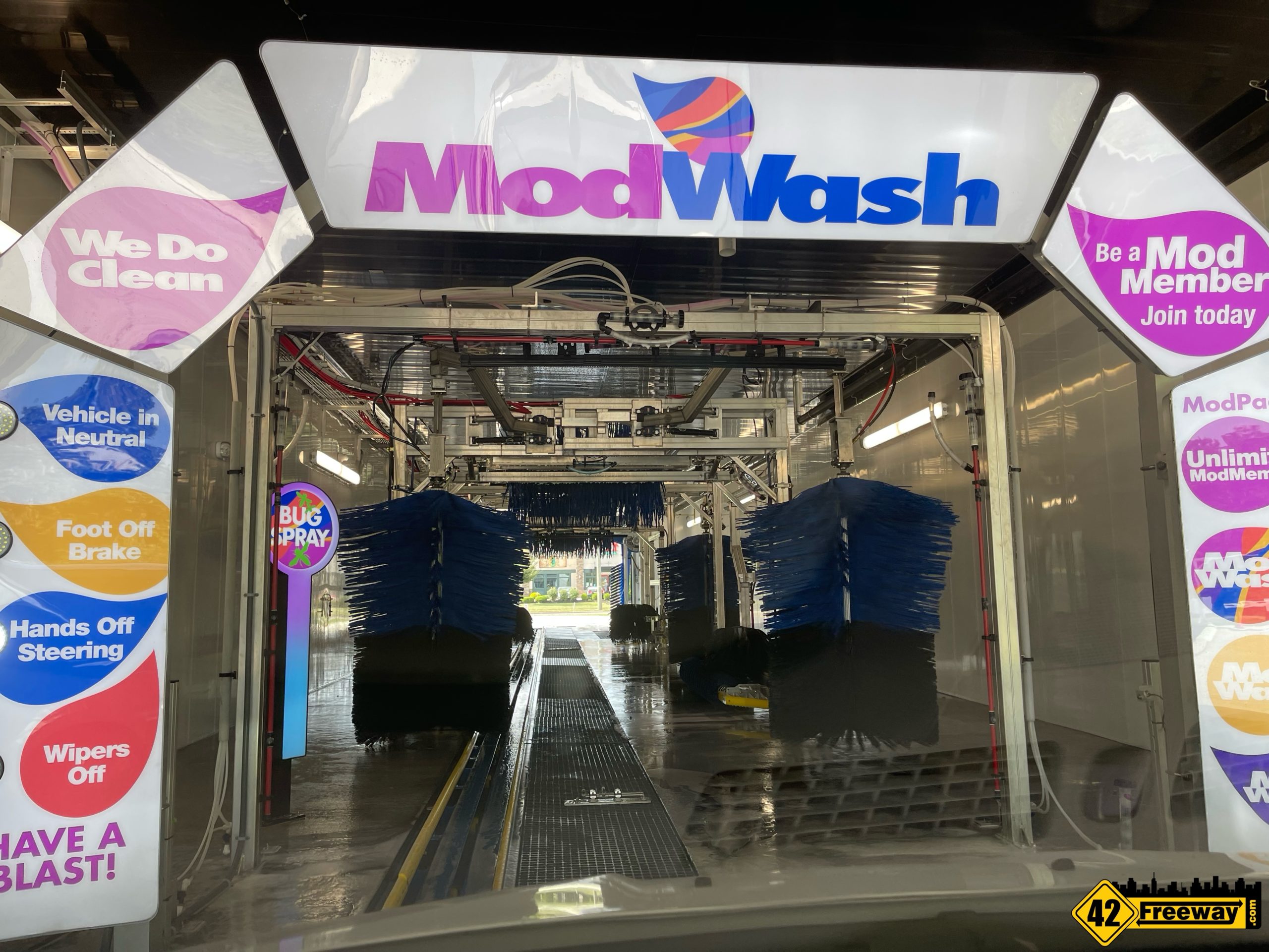 ModWash Car Wash BlackwoodClementon is Open. Three Other Businesses Expected This Year 42 Freeway