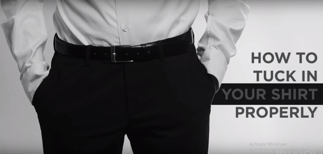 How To Tuck In Your Shirt Properly
