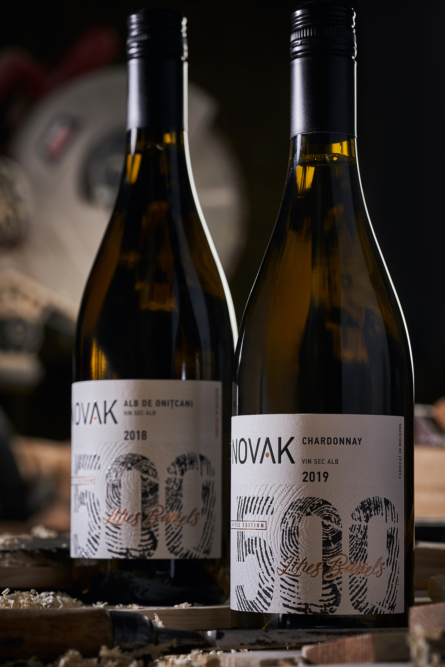 Limited Wine Label Design Novak 500 43'oz Design Studio