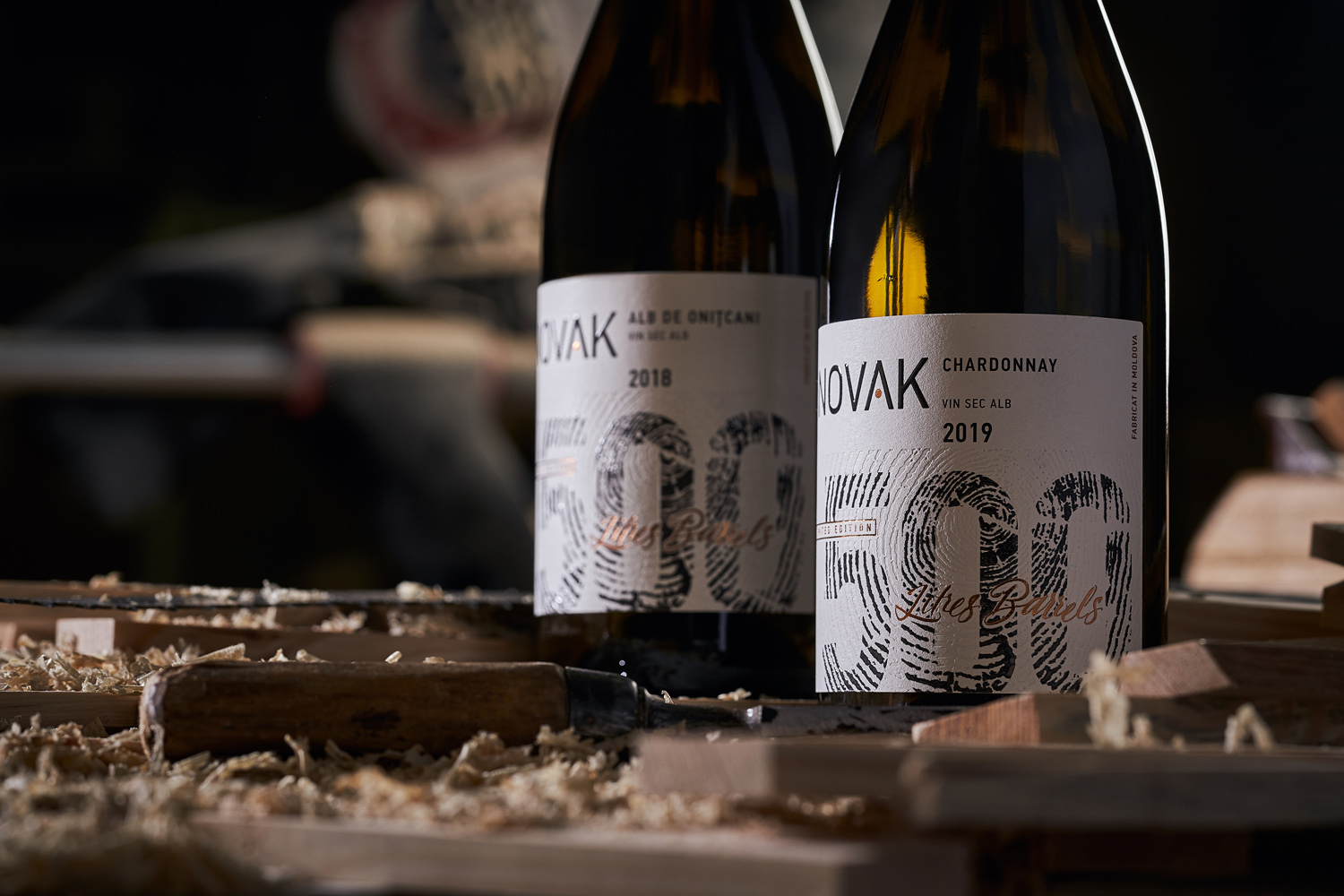 Limited Wine Label Design Novak 500 43'oz Design Studio