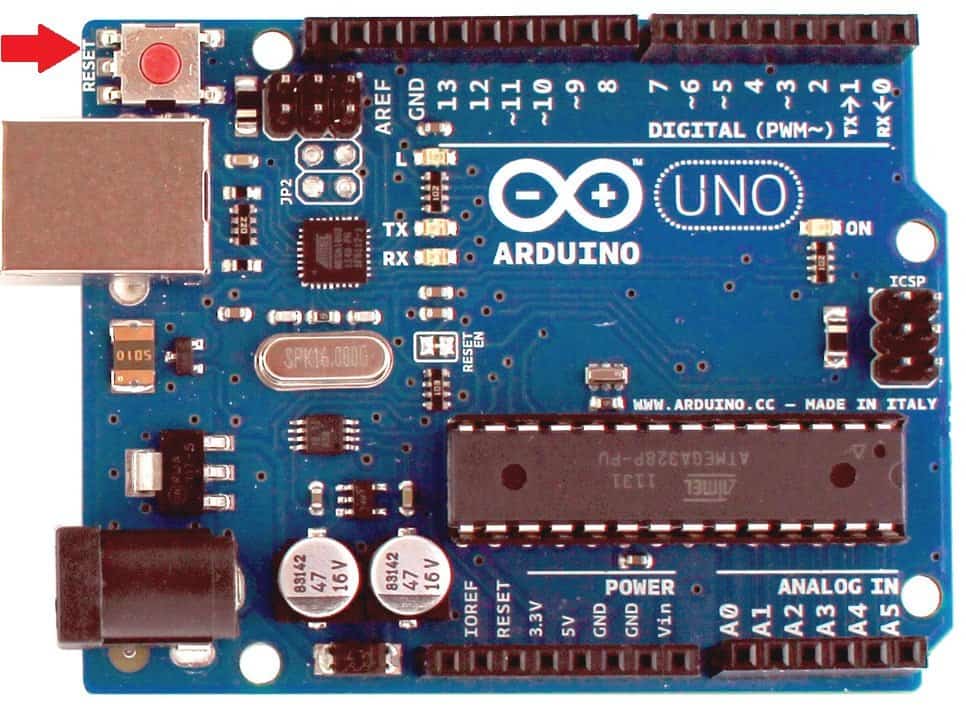 5 Simple Ways to Reset Arduino Chip Wired