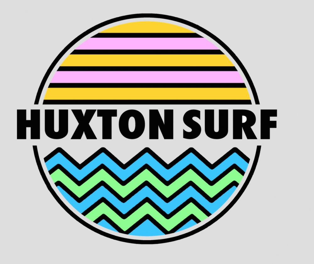 HUXTON SURF logo design