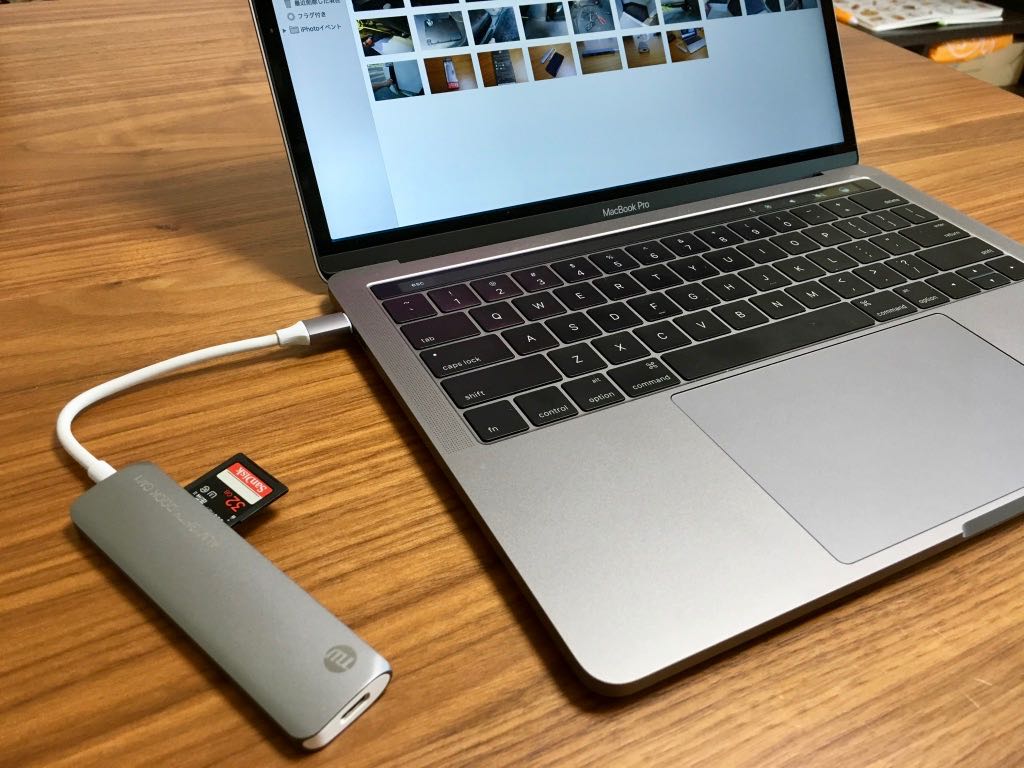 超軽量コンパクト44g！MacBook Proを劇的に使いやすくするUSBCハブ
