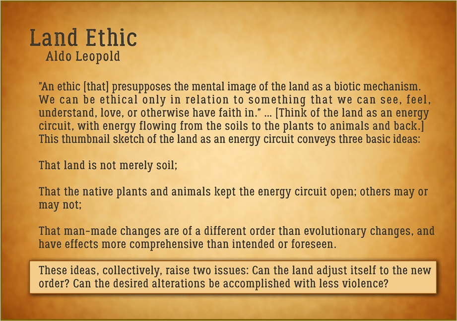 Land Ethics and the Seven Principles of Leave No Trace 48th State