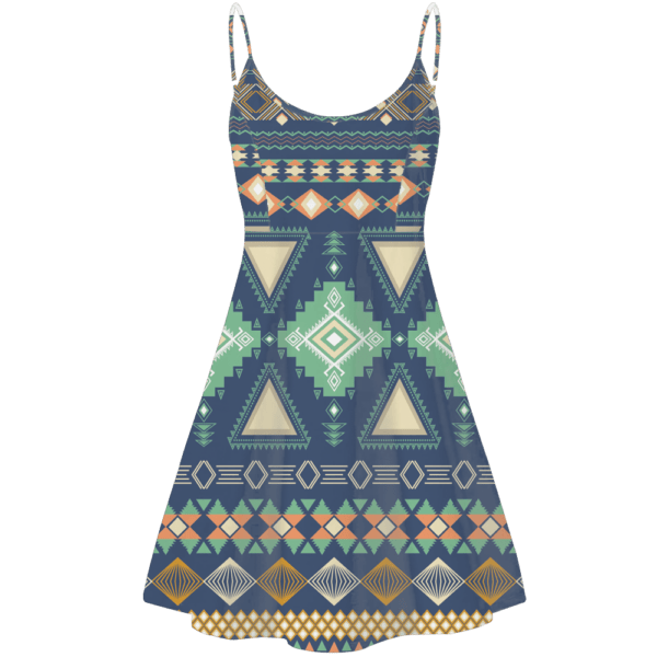 Pattern Native American Strings Dress
