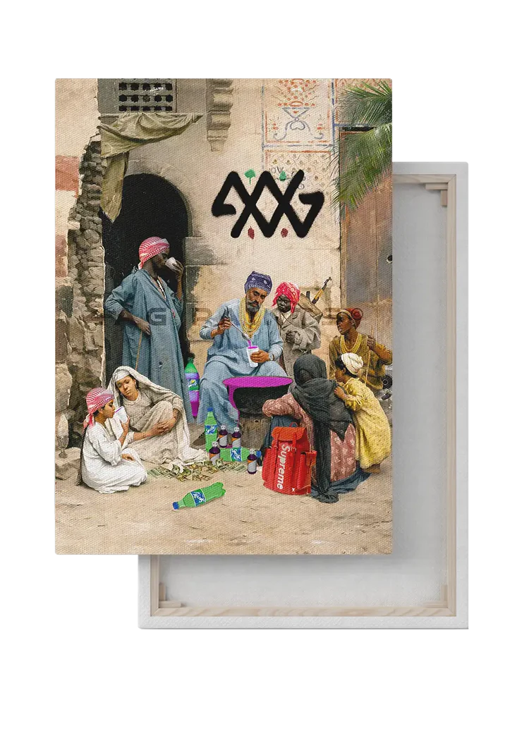 SOOBYA CANVAS ART PAINTING 4AG