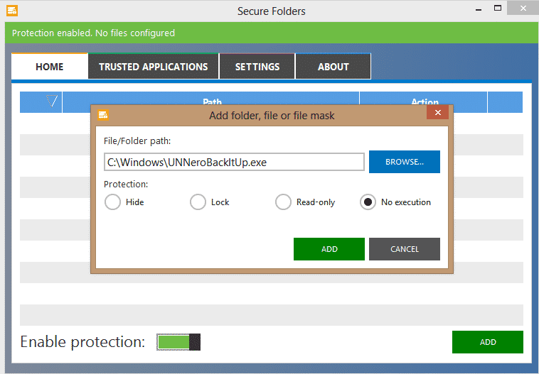 Secure Folders v1.0.0.9 Full Free | All Programs