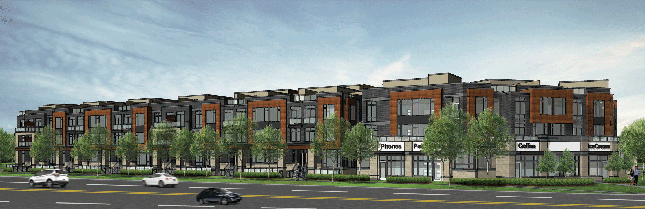 MIXEDUSE DEVELOPMENT MARKHAM 4 Architecture