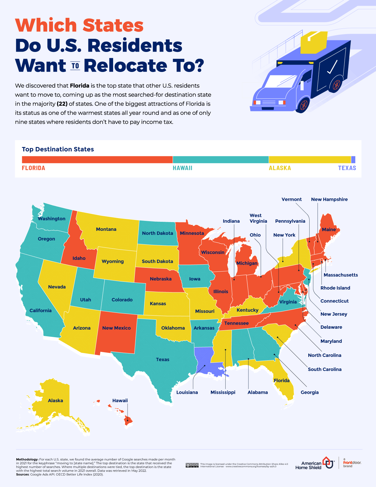 States and Countries U.S. Residents Relocate To AHS